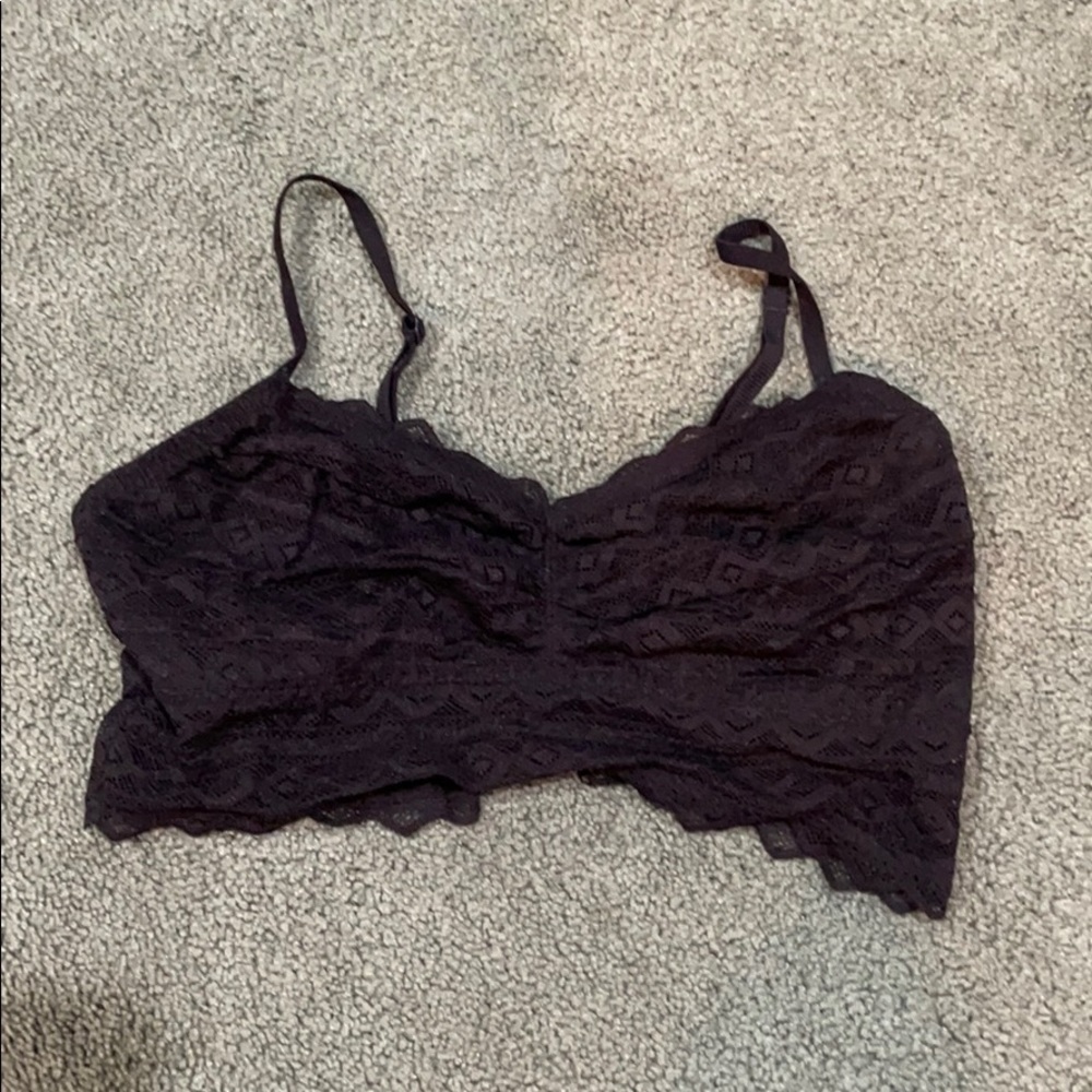 Black bralette